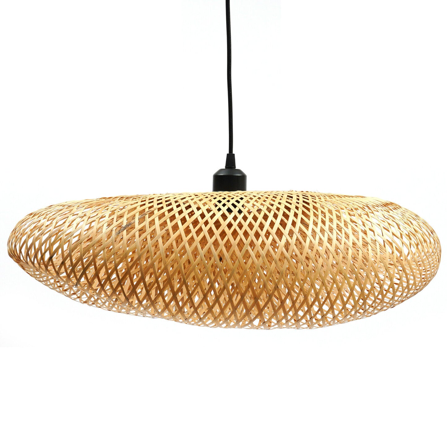Wicker Bamboo Kitchen Pendant Light