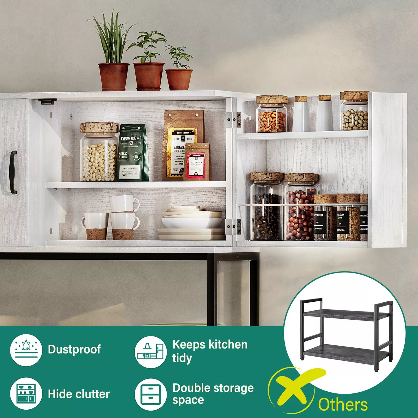 Maxim Kitchen Trash Can Cabinet