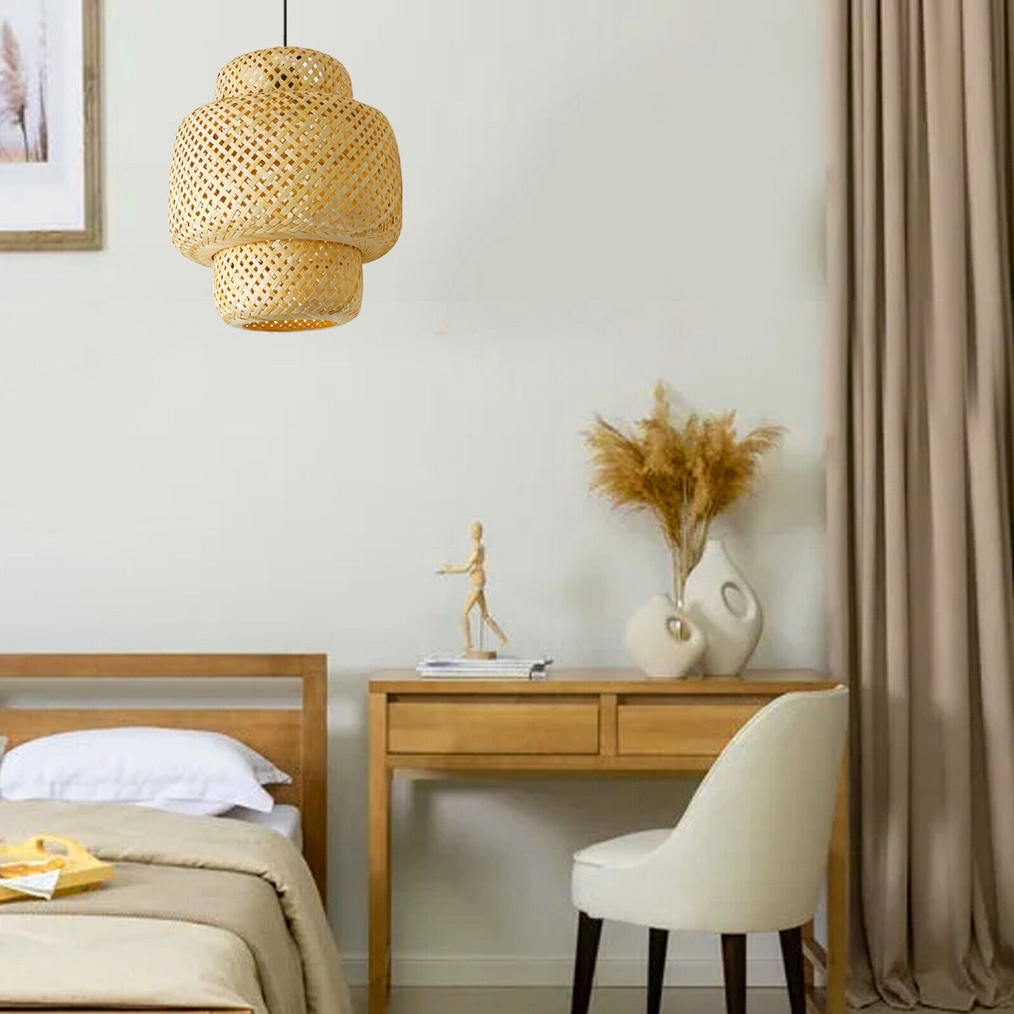 Bamboo Kitchen Pendant Light