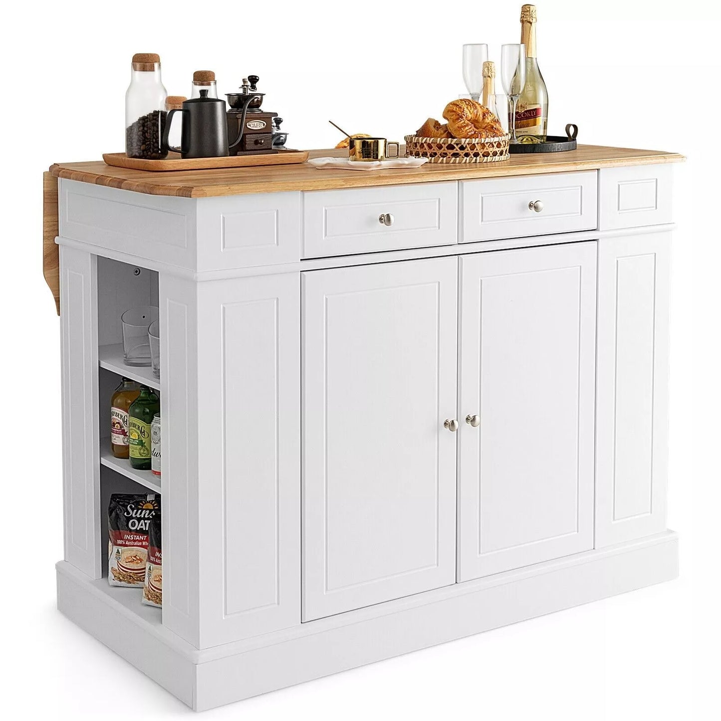 Irwin Kitchen Island With Seating