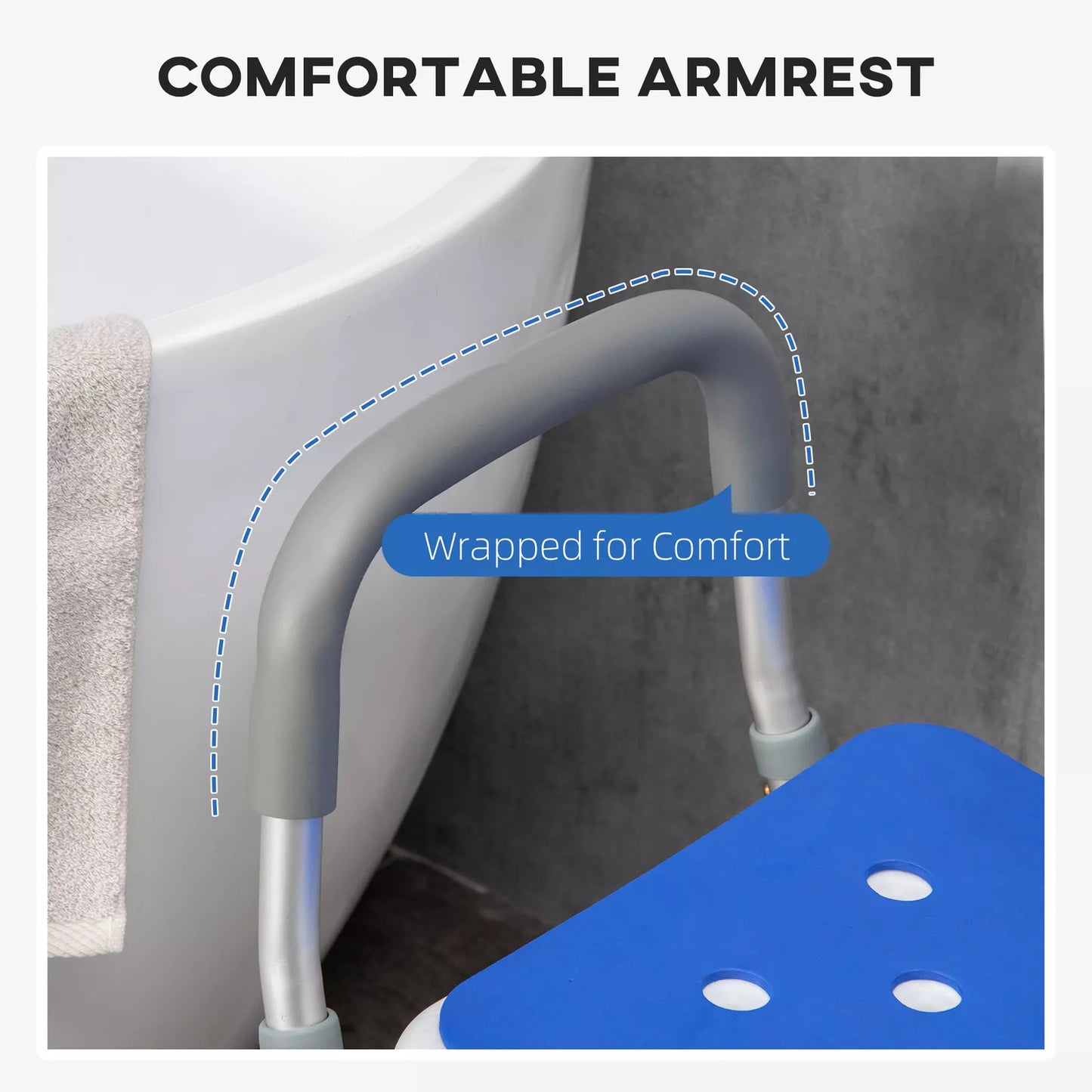 Elderly Shower Chair With Arms