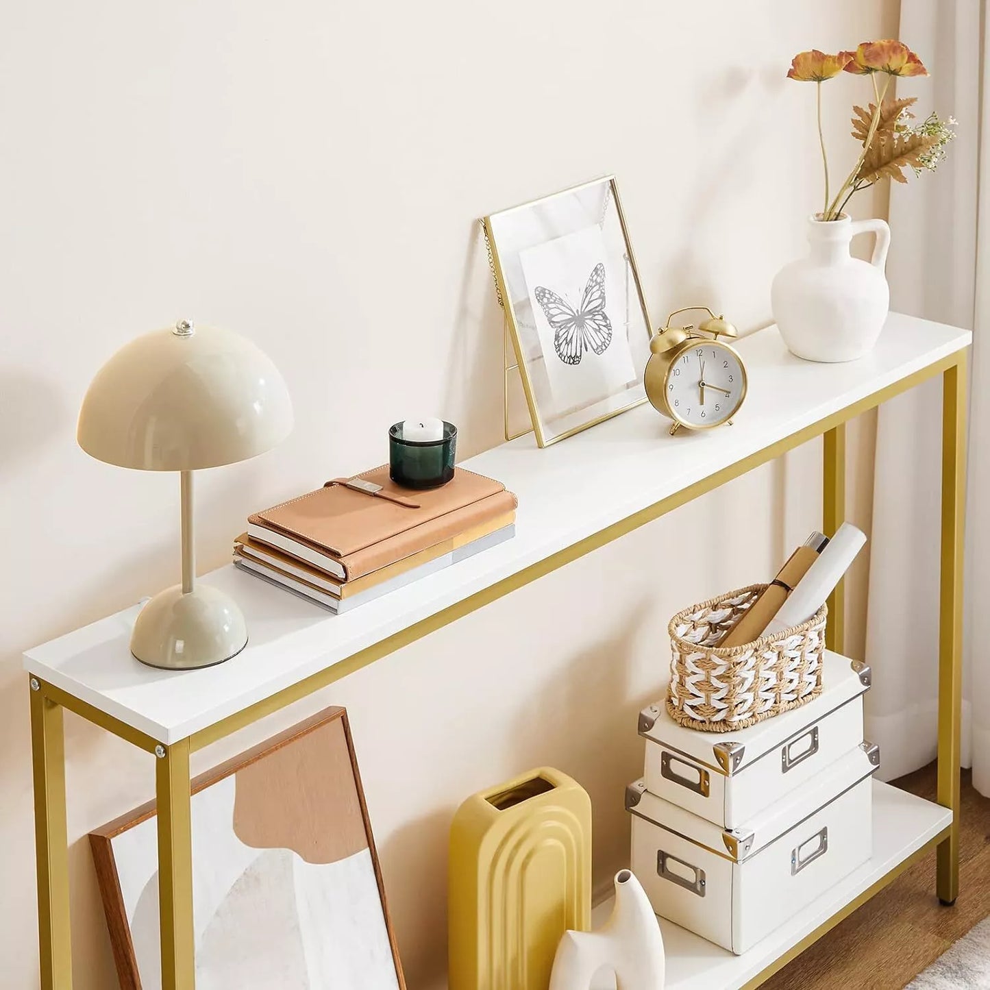 Cobb Modern Narrow Entryway Table