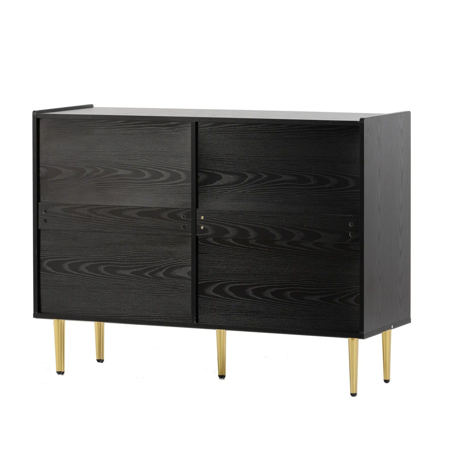 Ela Rattan Black 6 Drawer Chest Dresser