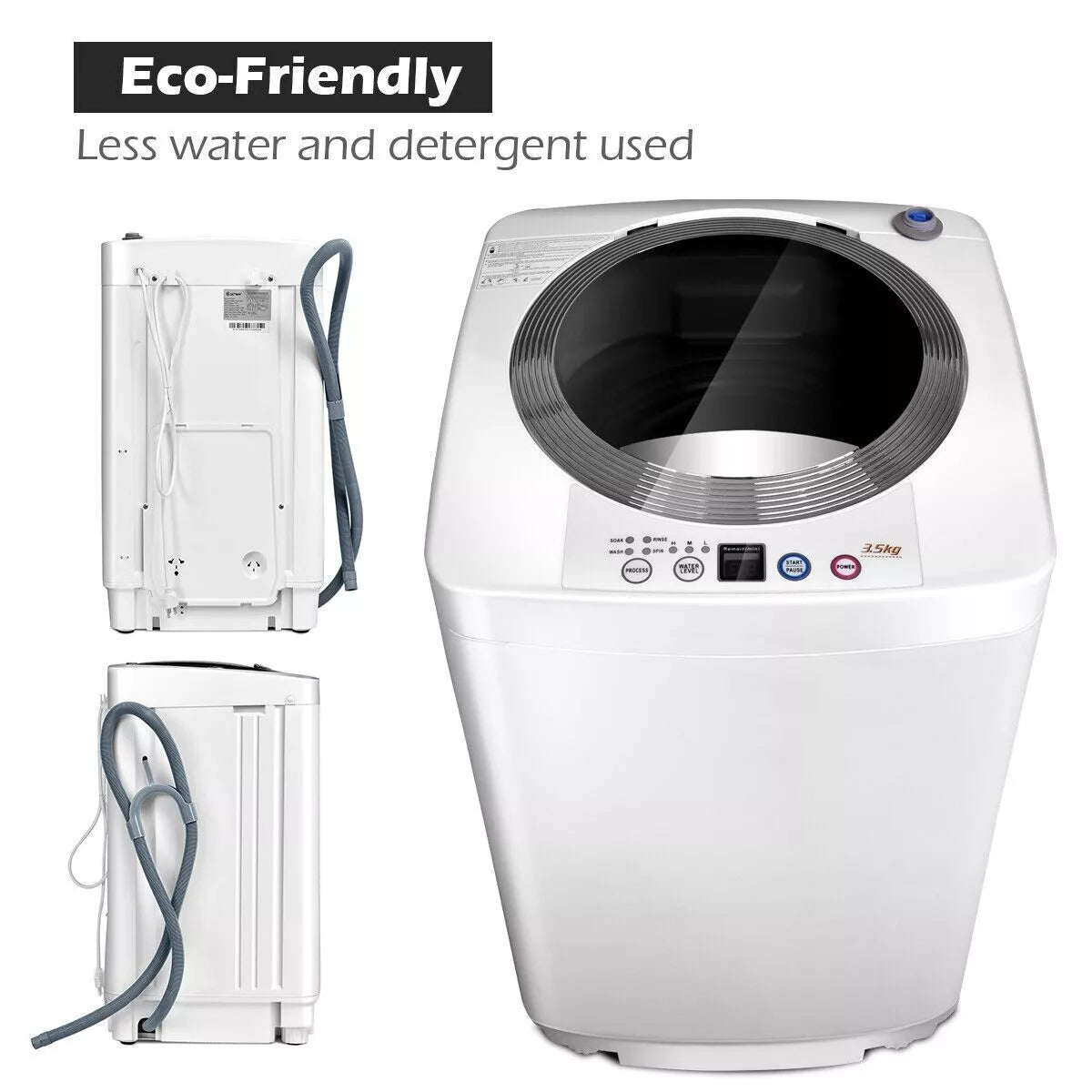 3.5KG Portable Washing Machine & Spin Dryer
