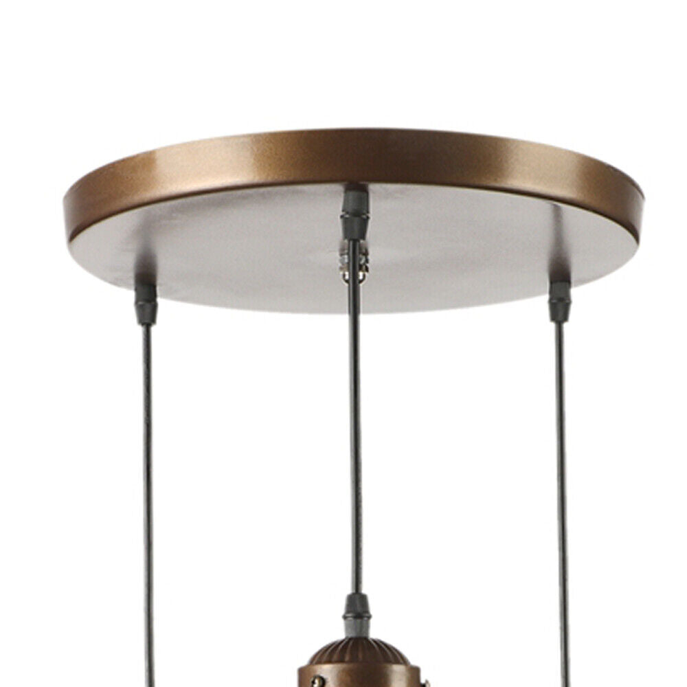 Glass Star Kitchen Pendant Light