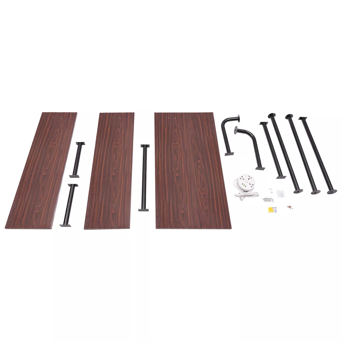 Industrial Wall Mounted Desk