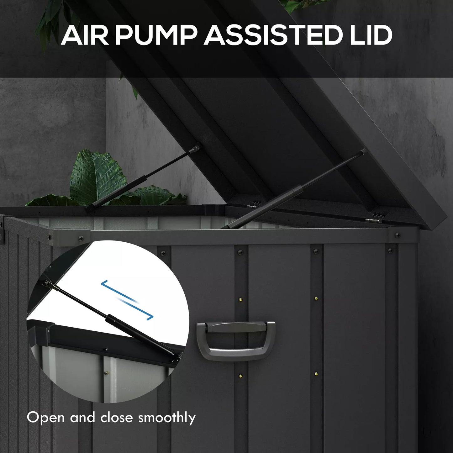 450L Outdoor Waterproof Storage Box