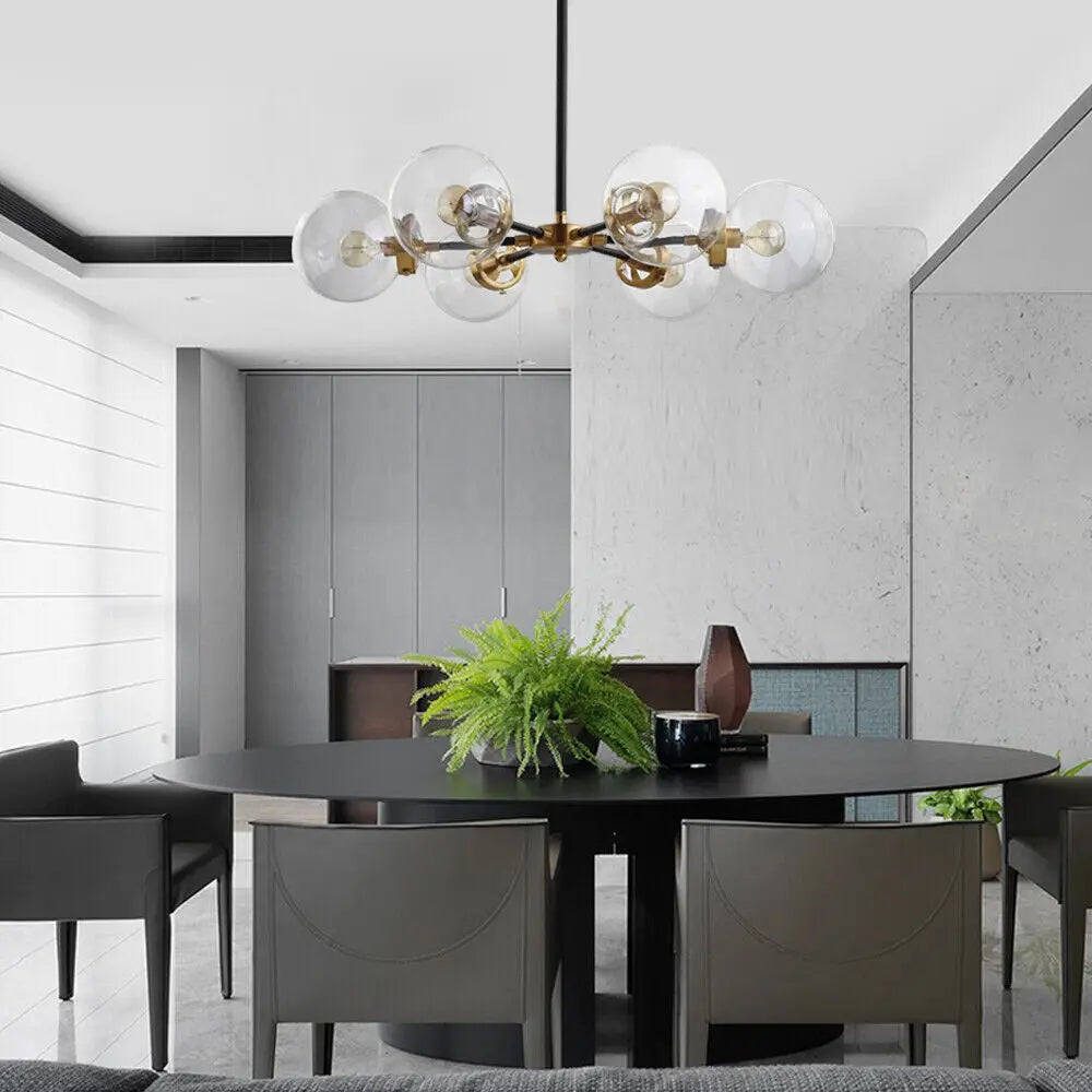 6 Bulbs Bubble Dining Room Chandelier Canva Home