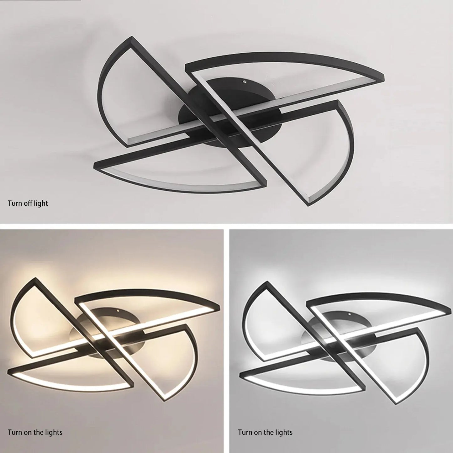 Modern Flush Mount Ceiling Light Canva Home