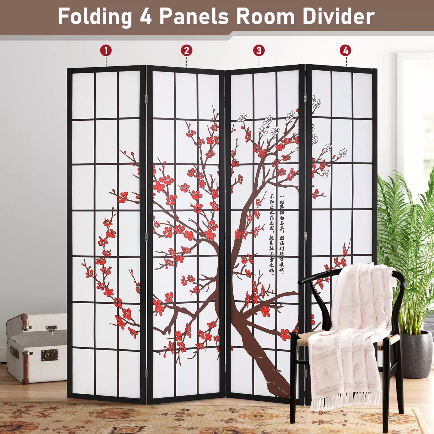 Wooden Room Dividers Partition Screen