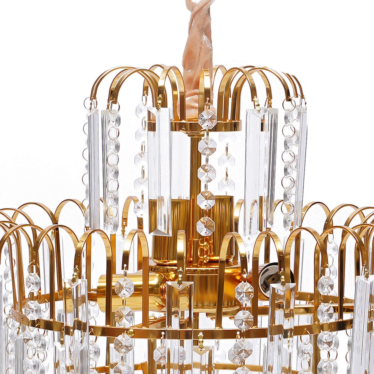 Cone Luxury Crystal Dining Room Chandelier