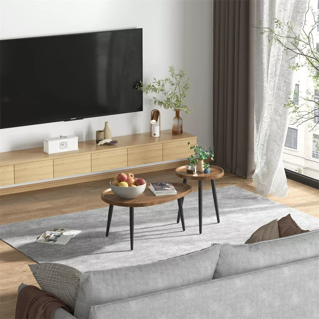 Tess Mid Century Nesting Coffee Table