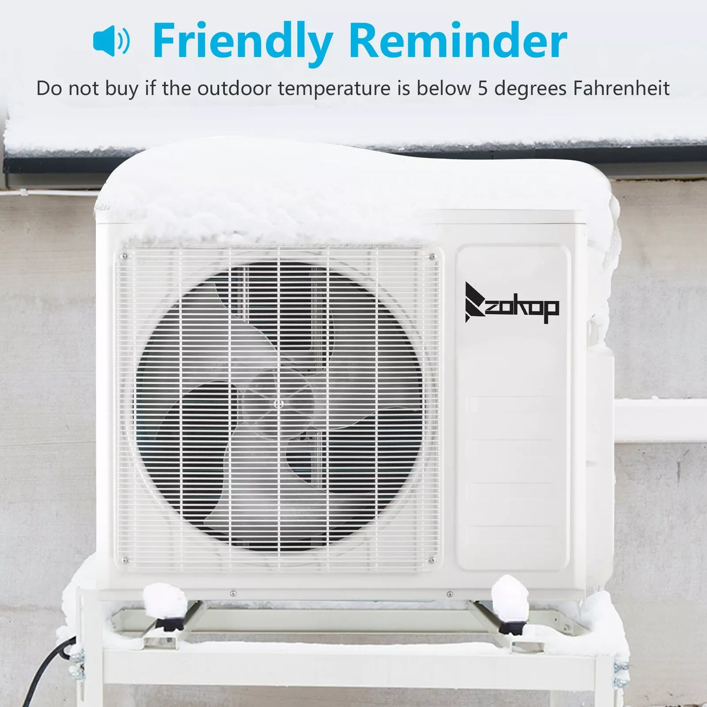 18000 BTU Mini Split Heat Pump Air Conditioner