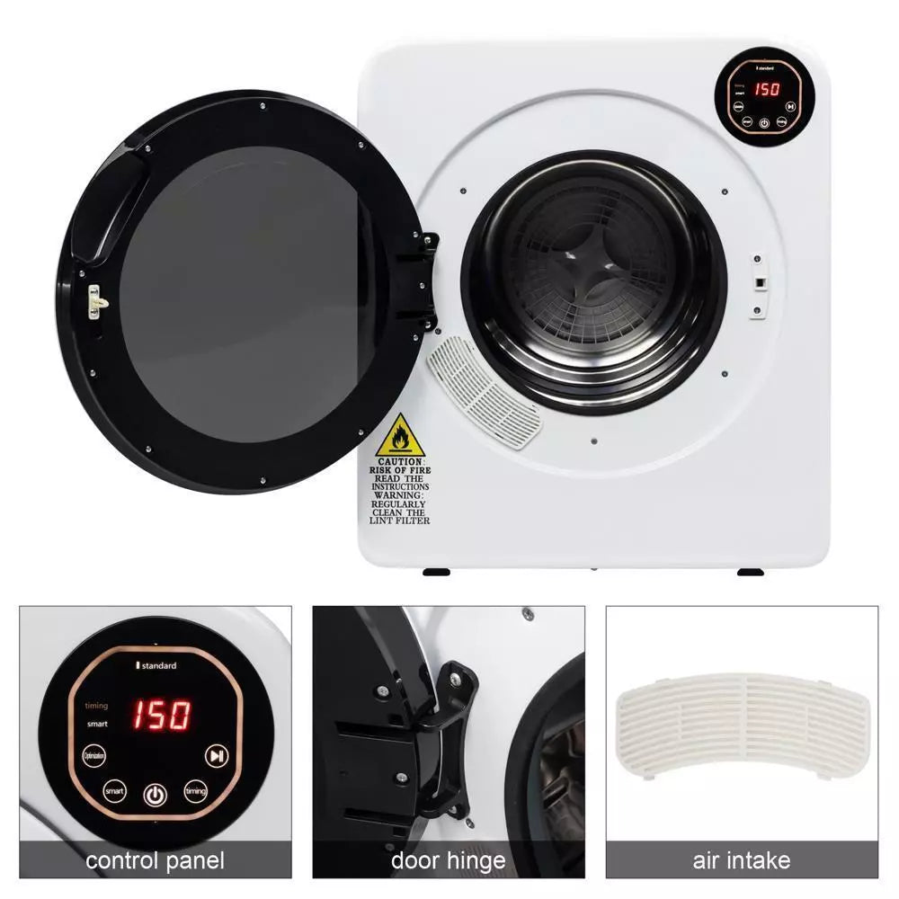 13.2lbs Portable Tumble Dryer Machine