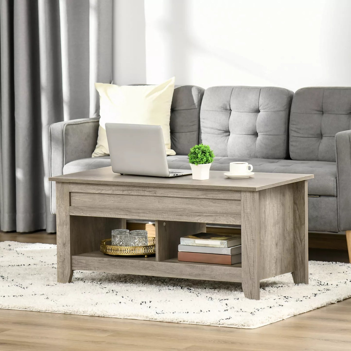 Milton Lift Top Coffee Table With Storage