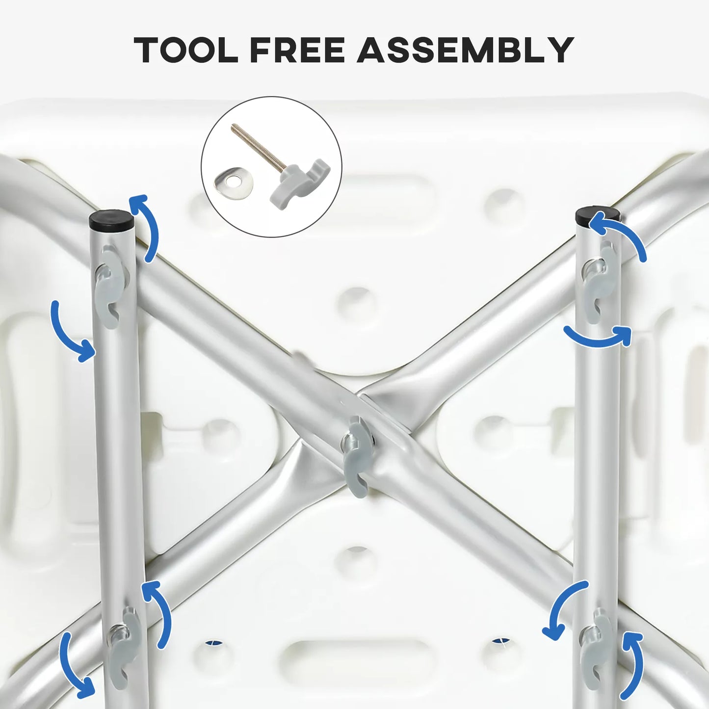 Elderly Shower Chair With Arms