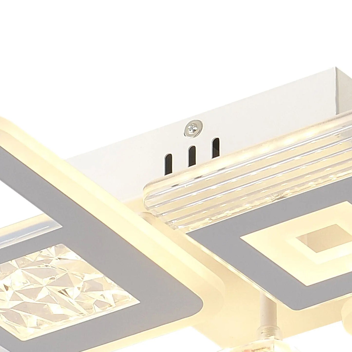 Square Cluster Flush Mount Ceiling Light Canva Home