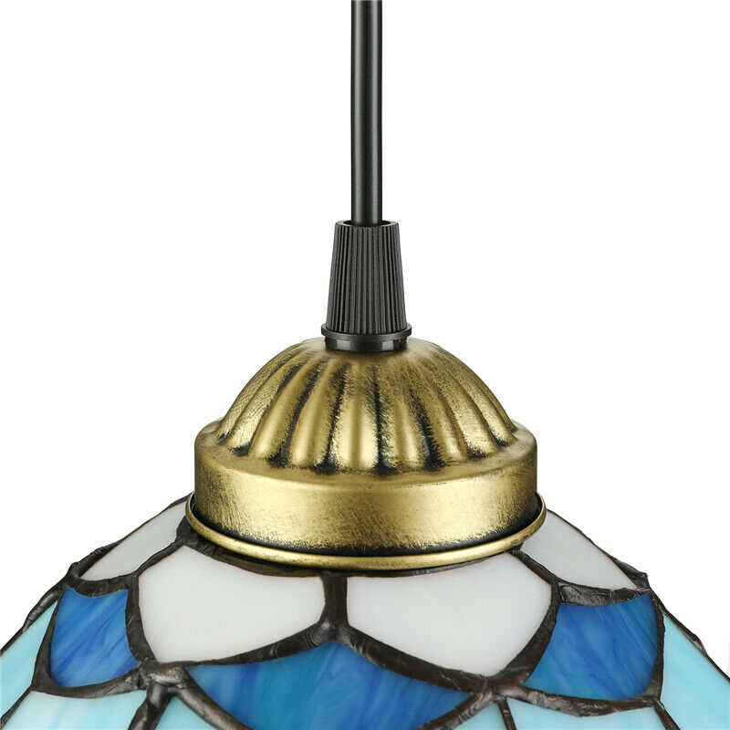 Blue Tiffany Kitchen Pendant Light