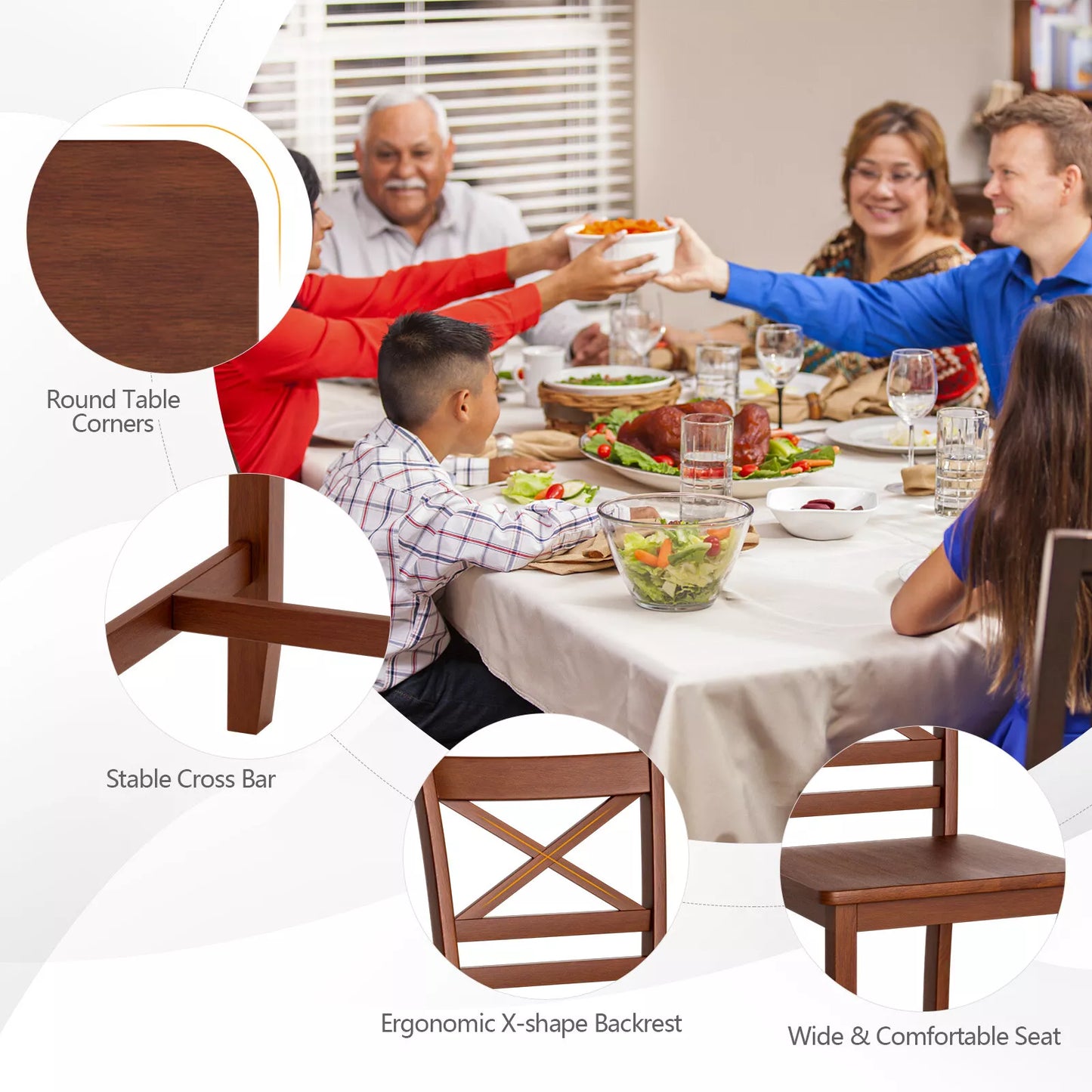 Mack Counter Height Dining Set