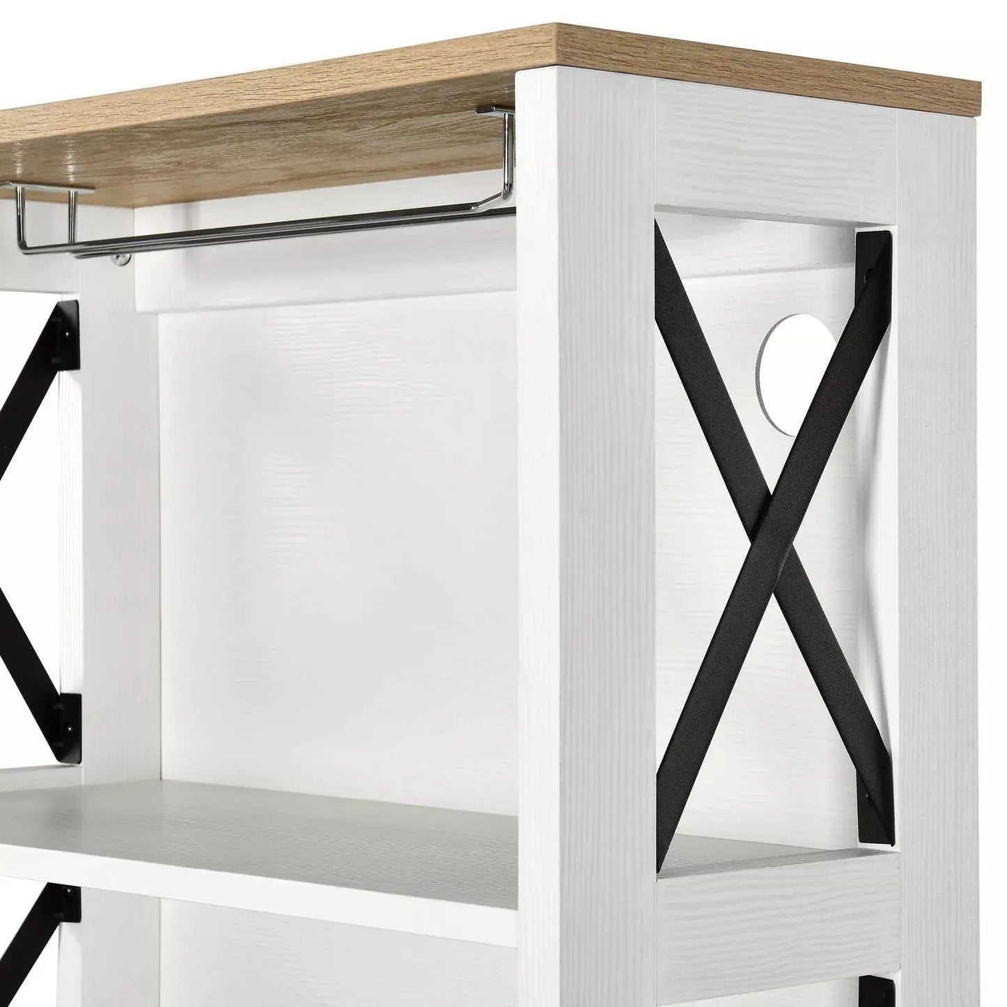 Thalia Kitchen Pantry Cabinet Hutch Canva Home