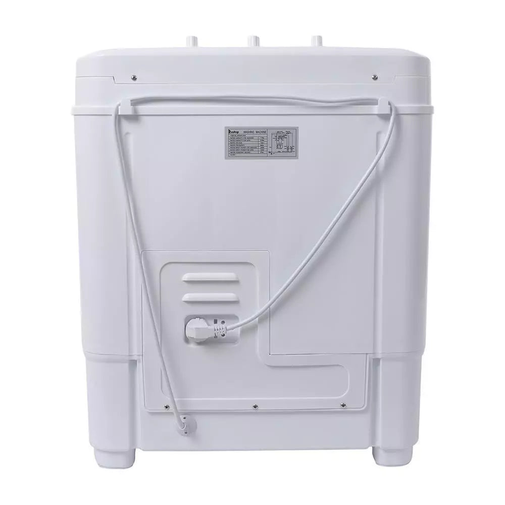 14.3lbs Twin Tub Portable Washer & Spin Dryer