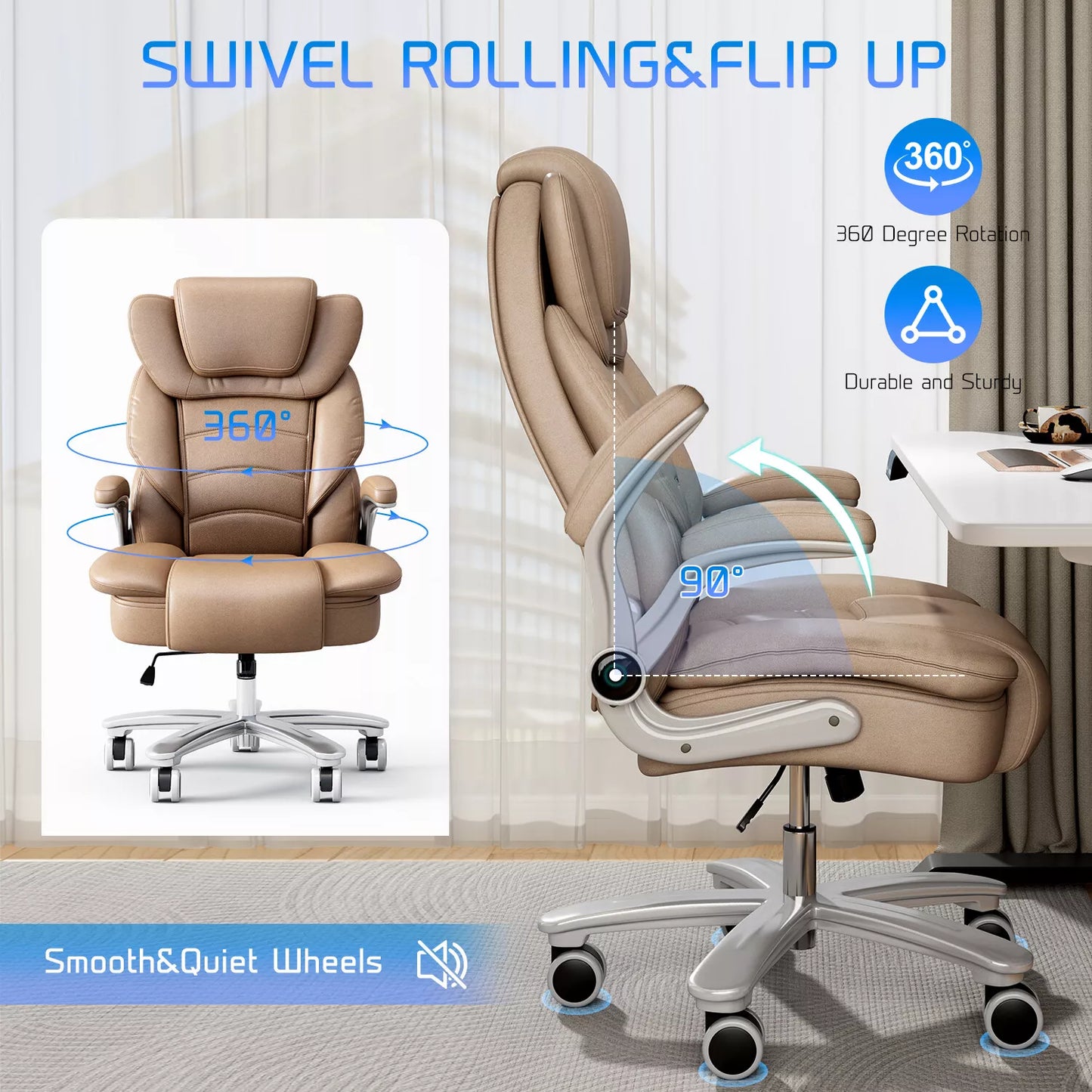 Tapia Big & Tall Ergonomic Office Chair