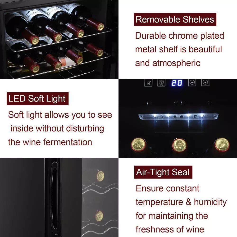 16 Bottles Wine Cooler Refrigerator