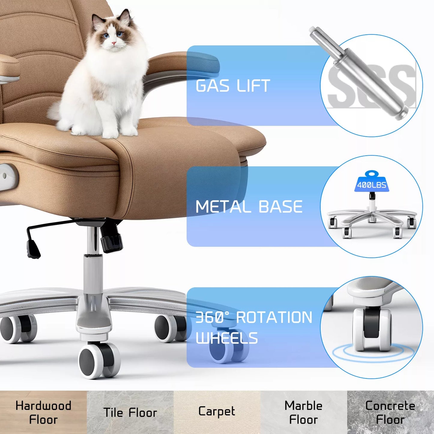 Tapia Big & Tall Ergonomic Office Chair