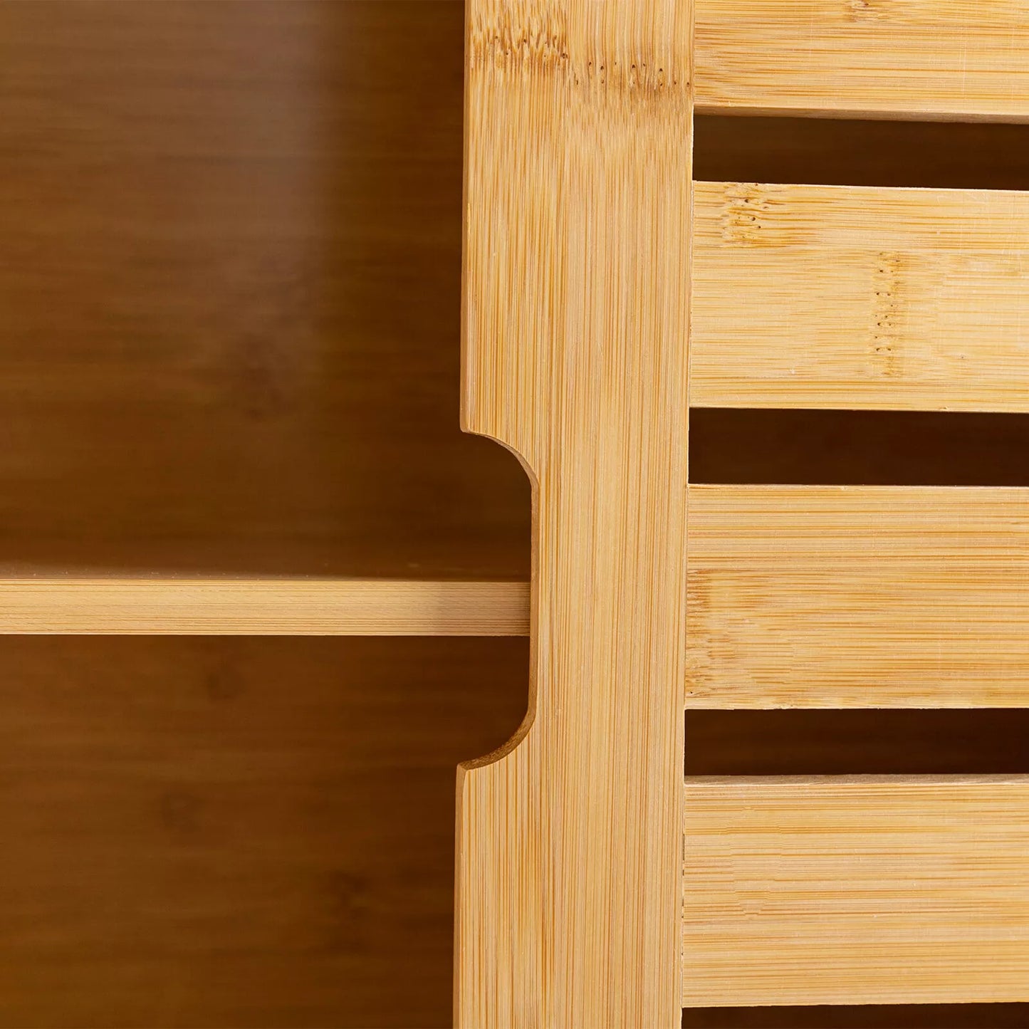 Bamboo Wall Mounted Bathroom Cabinet