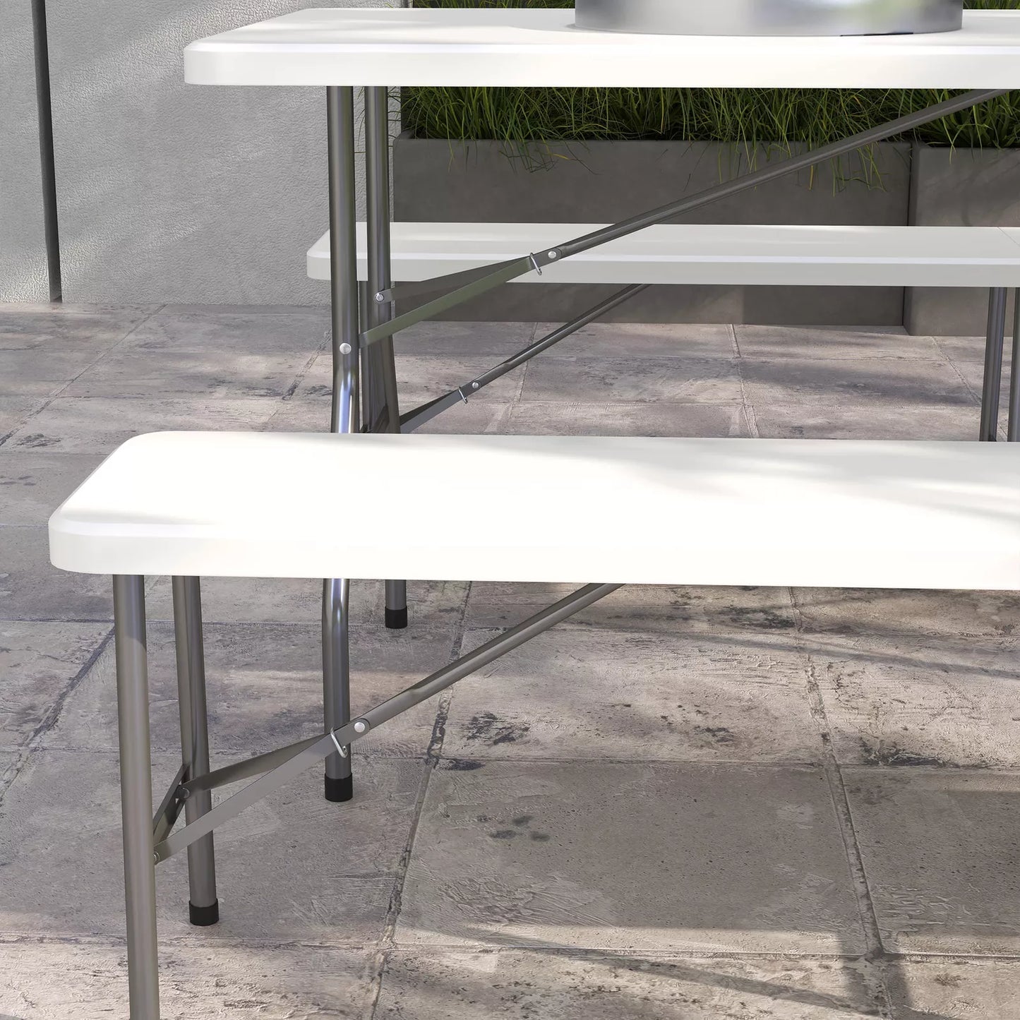 Ollie Foldable Picnic Bench Table