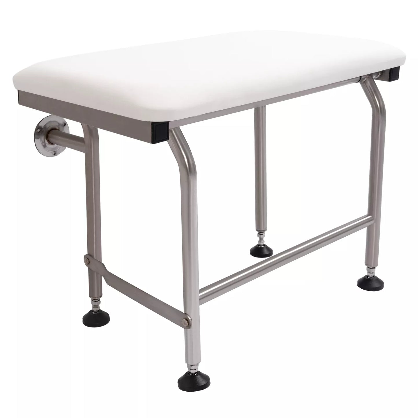 Padded Wall Mounted Folding Shower Seat