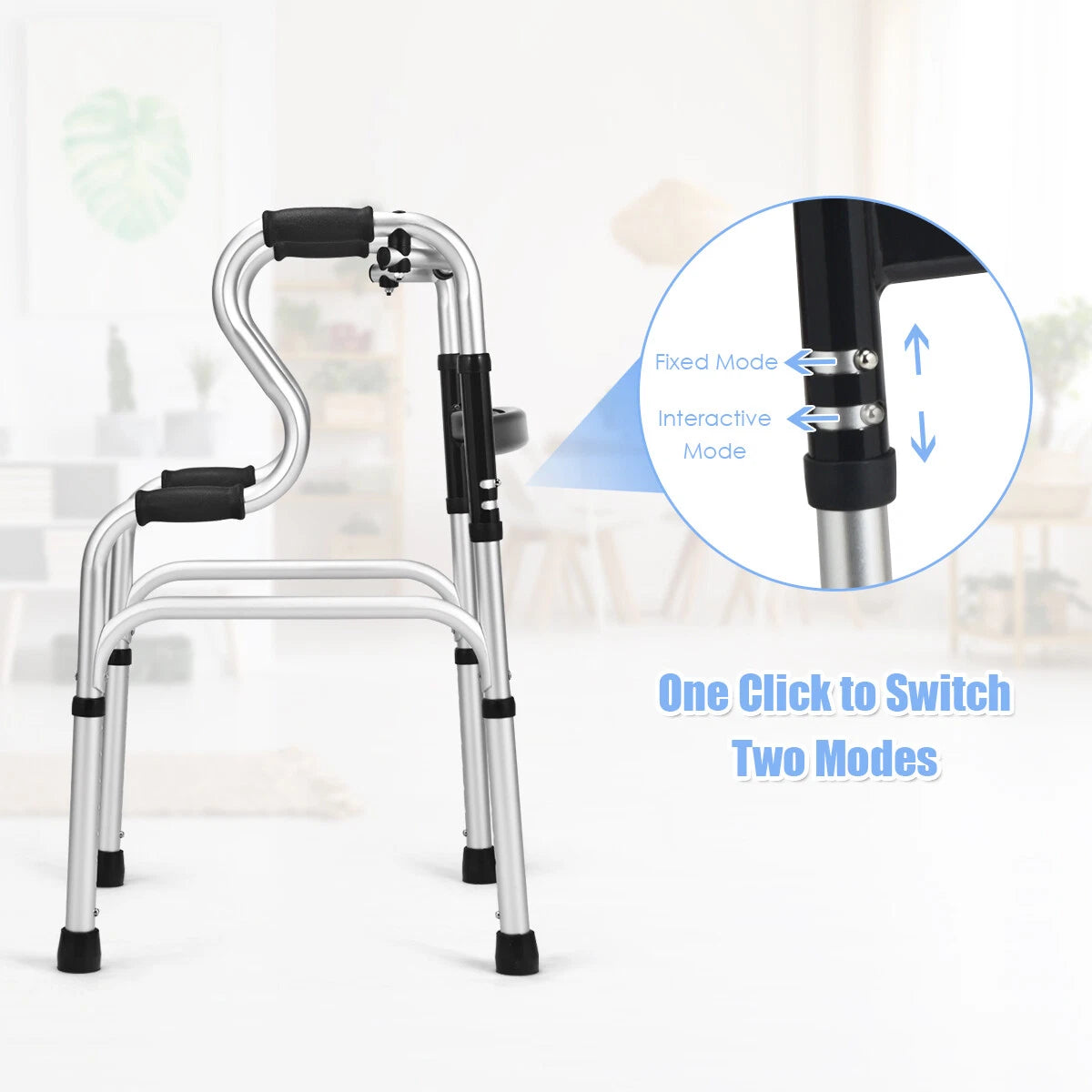 Senior Lightweight Mobility Walker (Dual Handle)