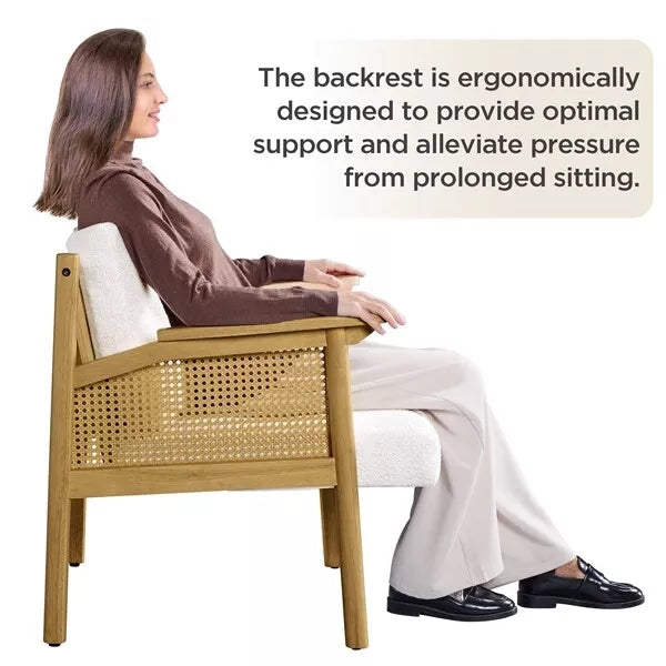 Anna Rattan Accent Armchair