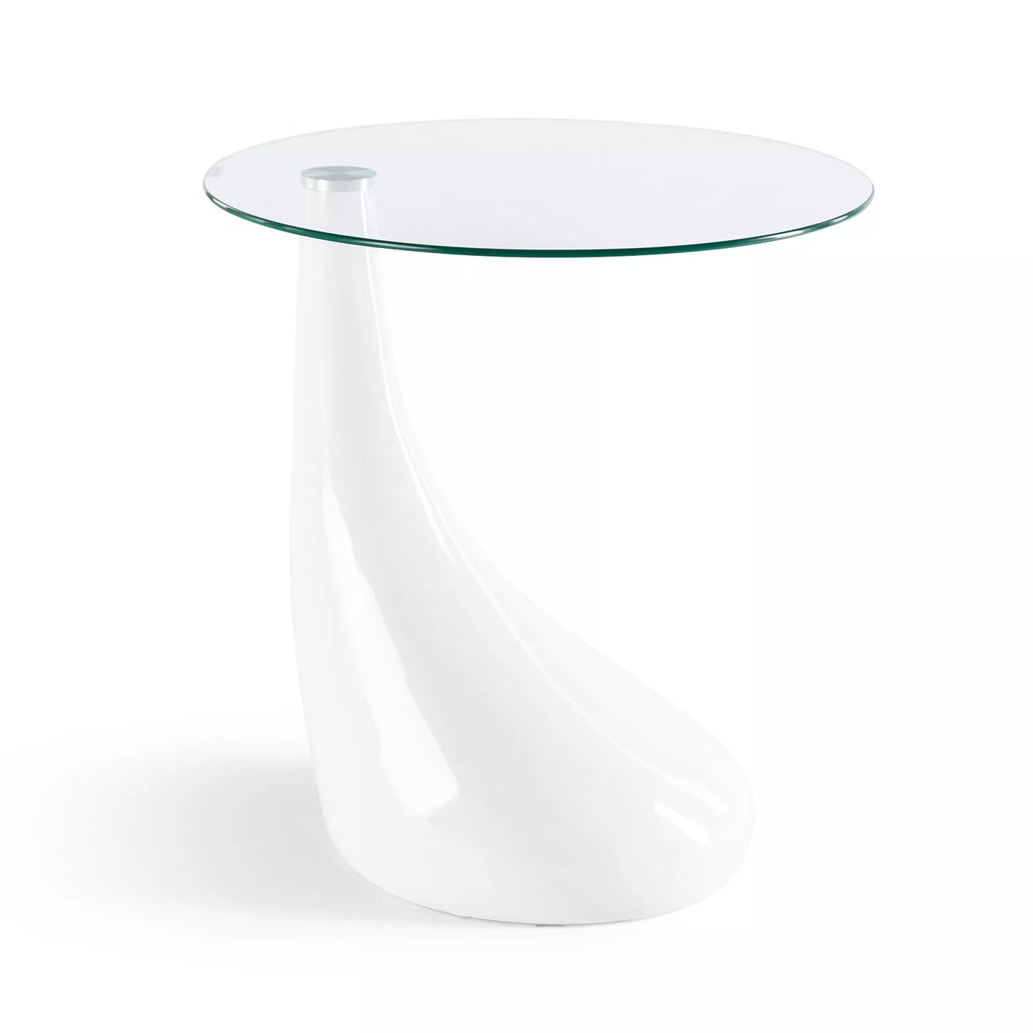 Glass Living Room End Table