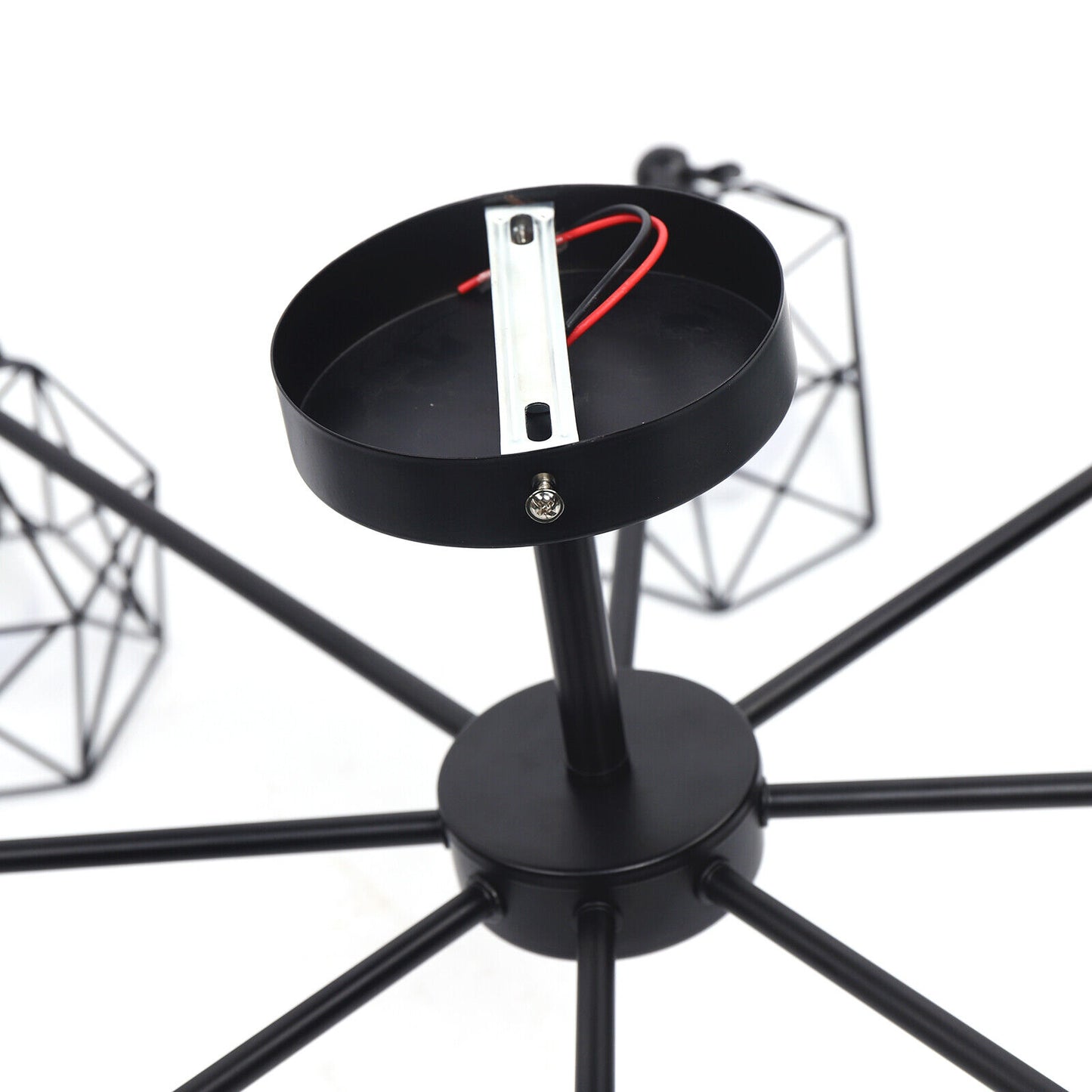 8 Cages Farmhouse Dining Room Chandelier