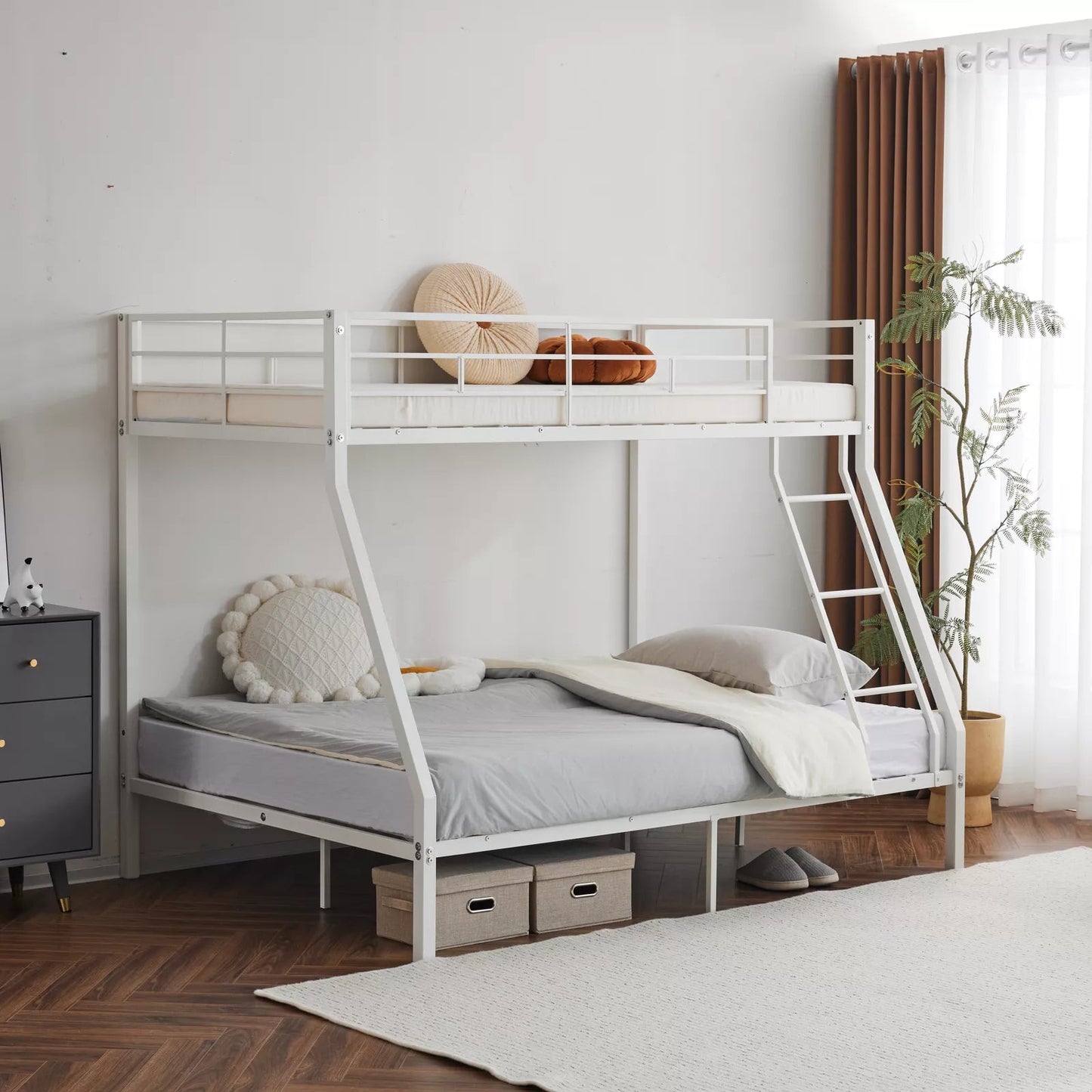 Connor Twin Over Full Adults Bunk Bed Canva Home