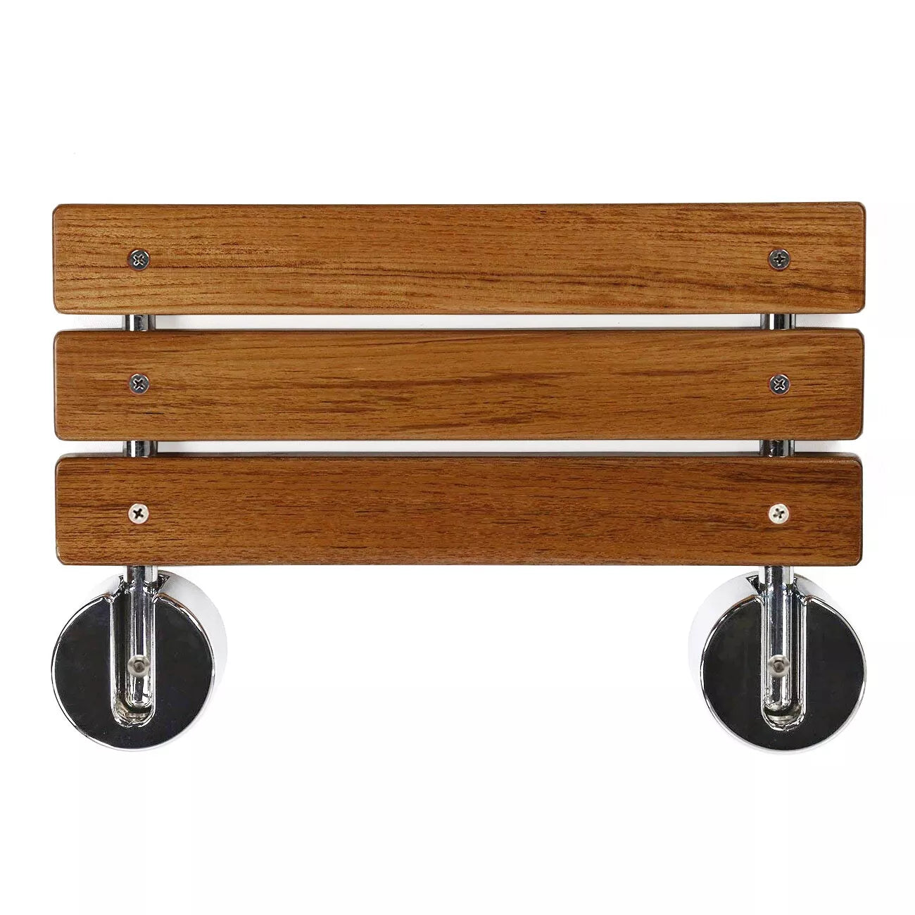 Teak Wall Mounted Folding Shower Seat