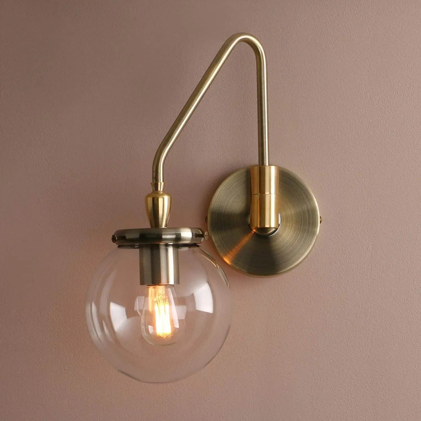 Industrial Modern Wall Scone Light Canva Home