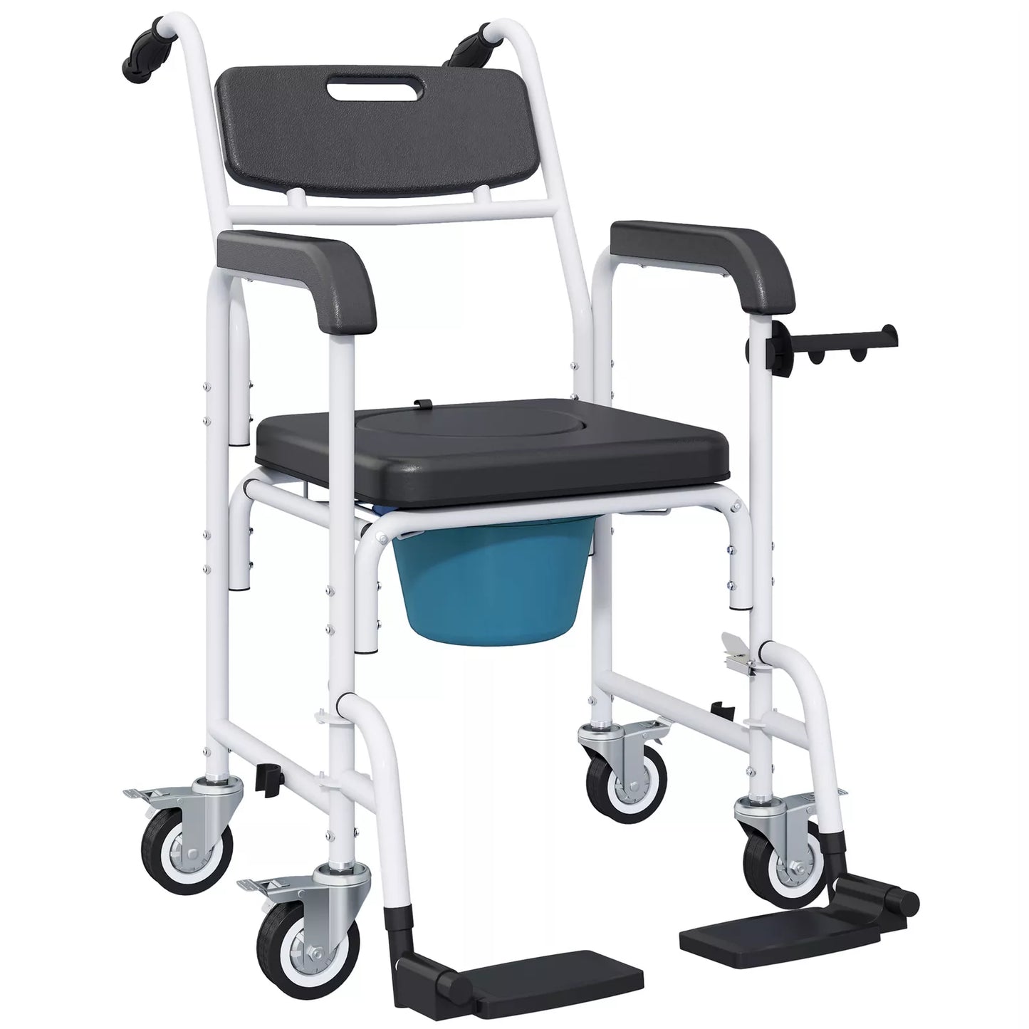 Waller Elderly Shower Commode Wheelchair