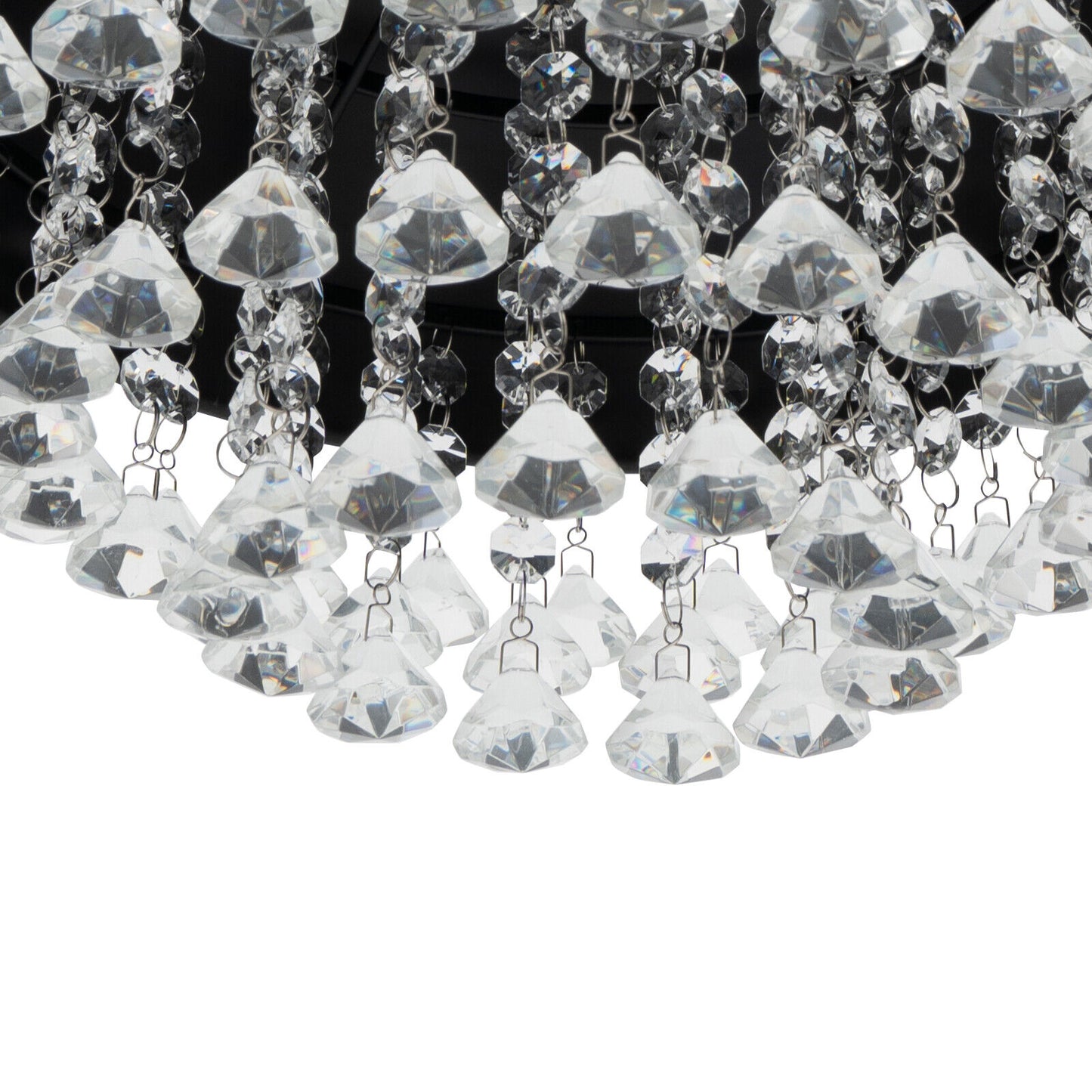 Crystal Dome Kitchen Pendant Light