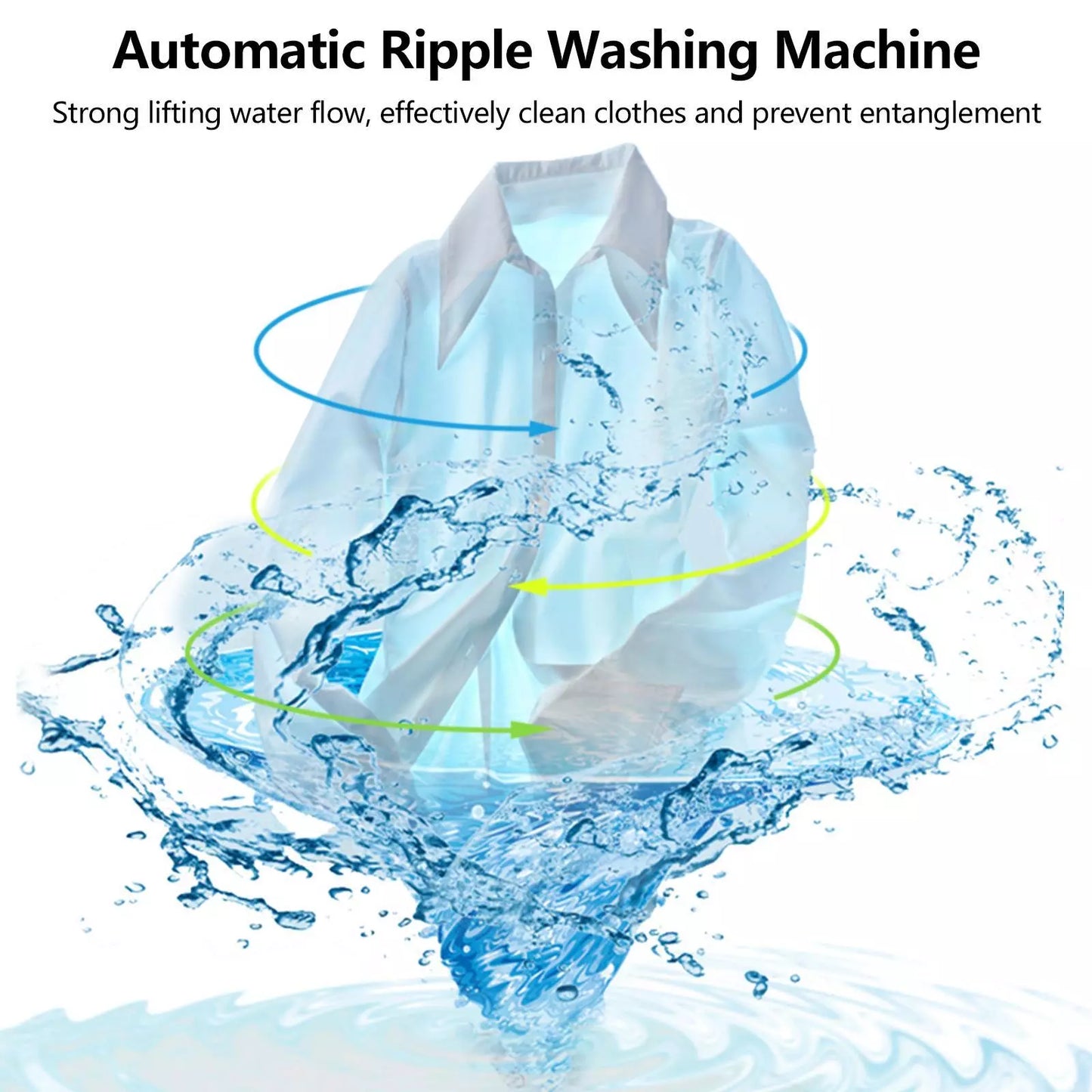 13.3lbs Portable Apartment Ventless Washer & Dryer Combo