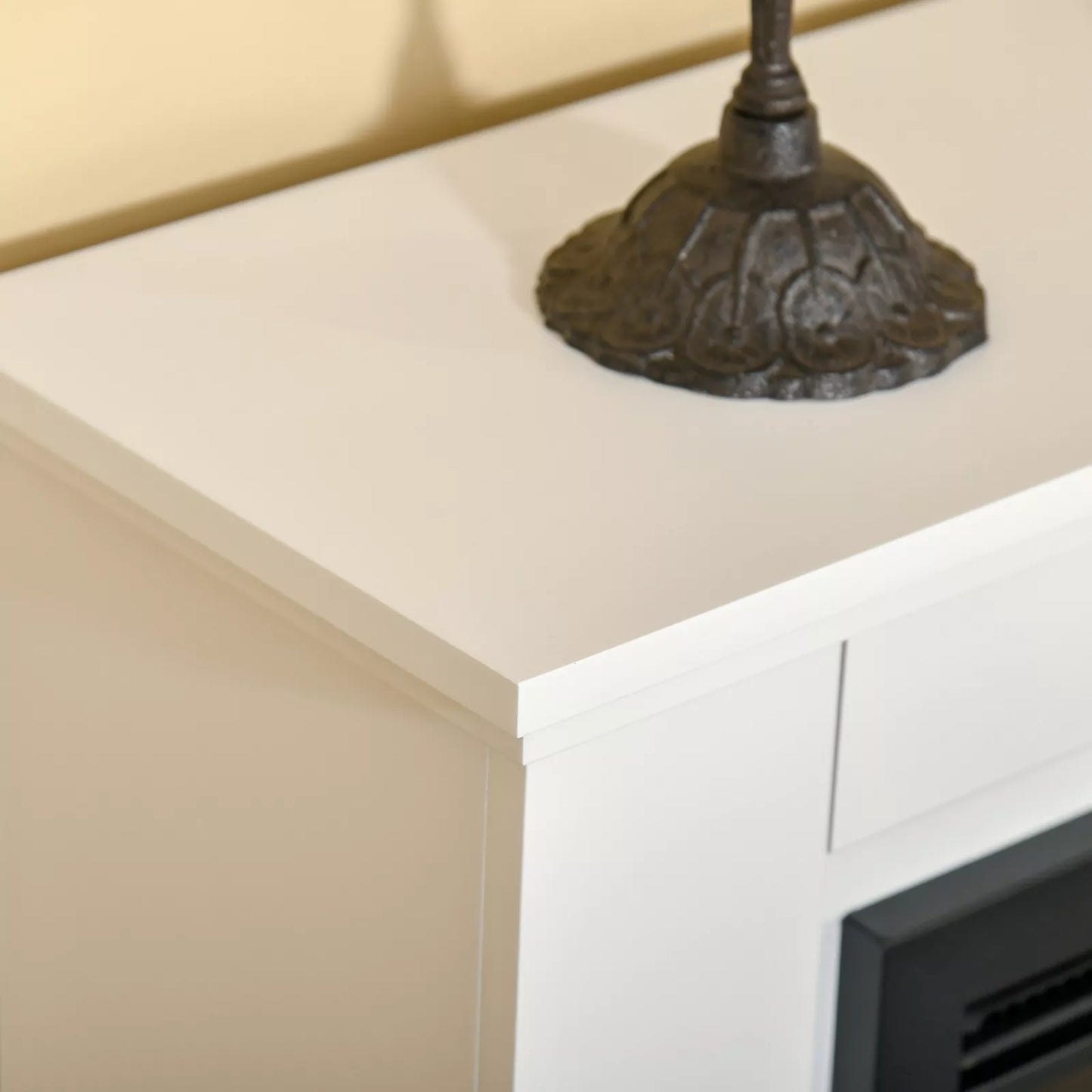 Zoe Free Standing Electric Stove Fire With Mantel