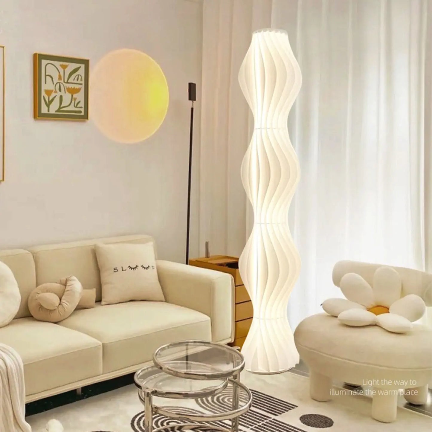 Modern Skirt Living Room Floor Lamp Canva Home