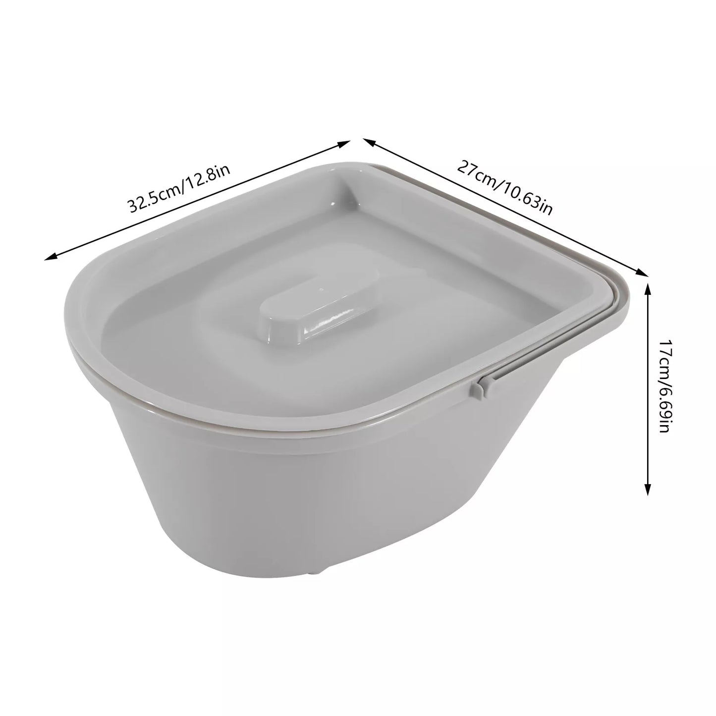 Luke Adult's Bedside Commode Chair