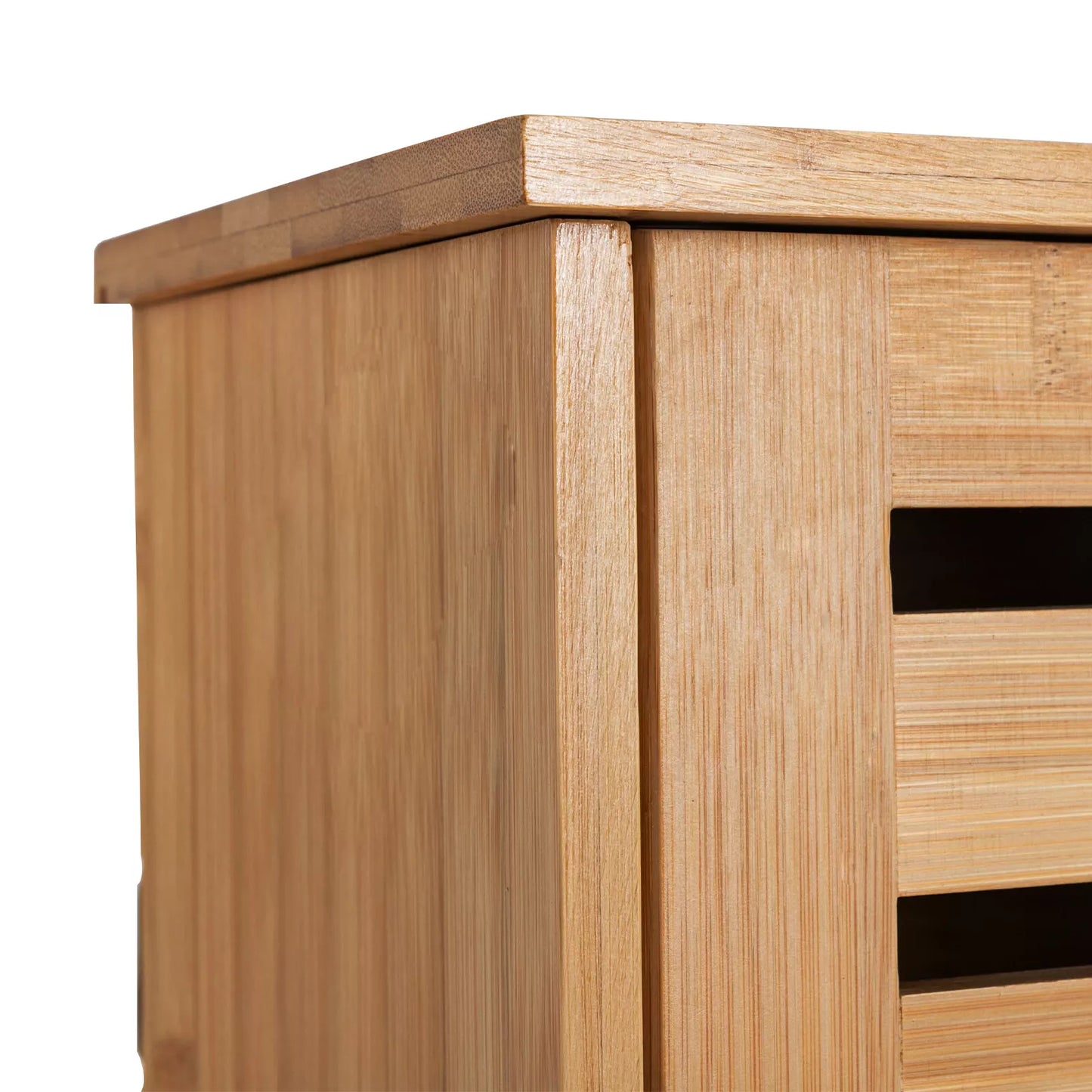 Bamboo Wall Mounted Bathroom Cabinet
