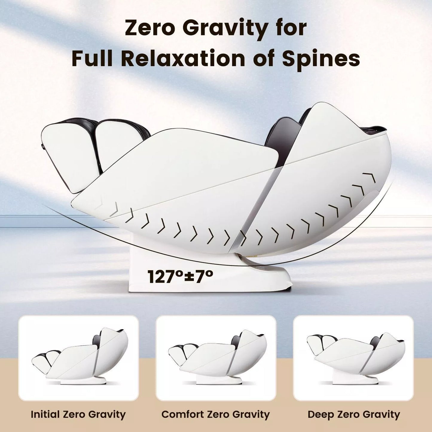 Full Body Zero Gravity Shiatsu Heating Massage Chair
