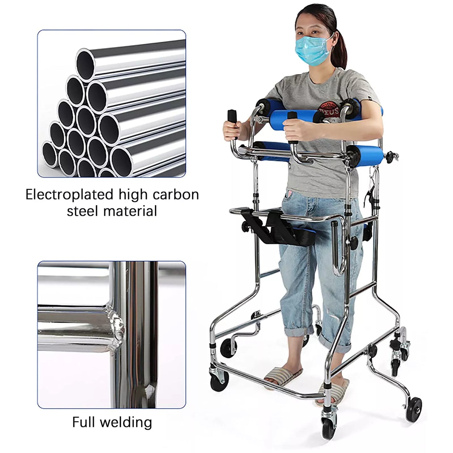 Senior Rehabilitation Upright Mobility Walker