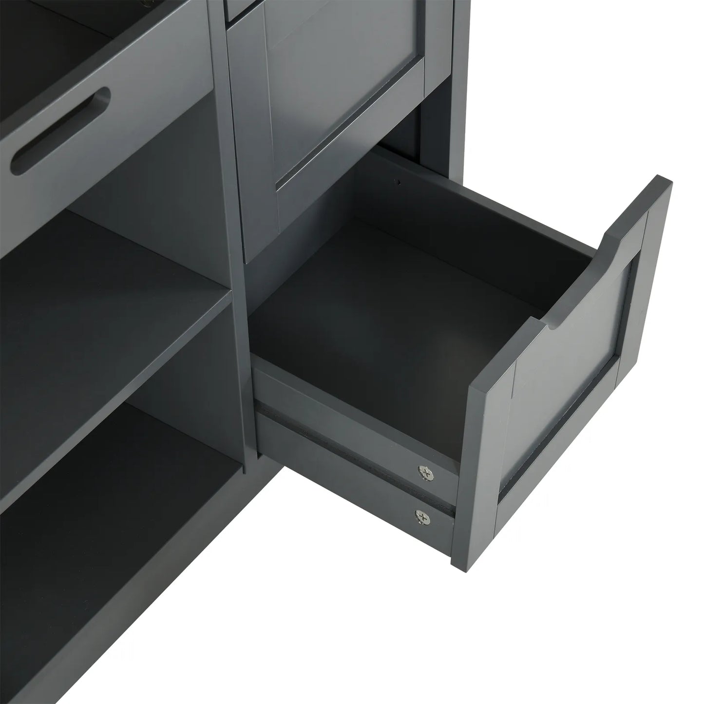 Mae Small Rolling Kitchen Island