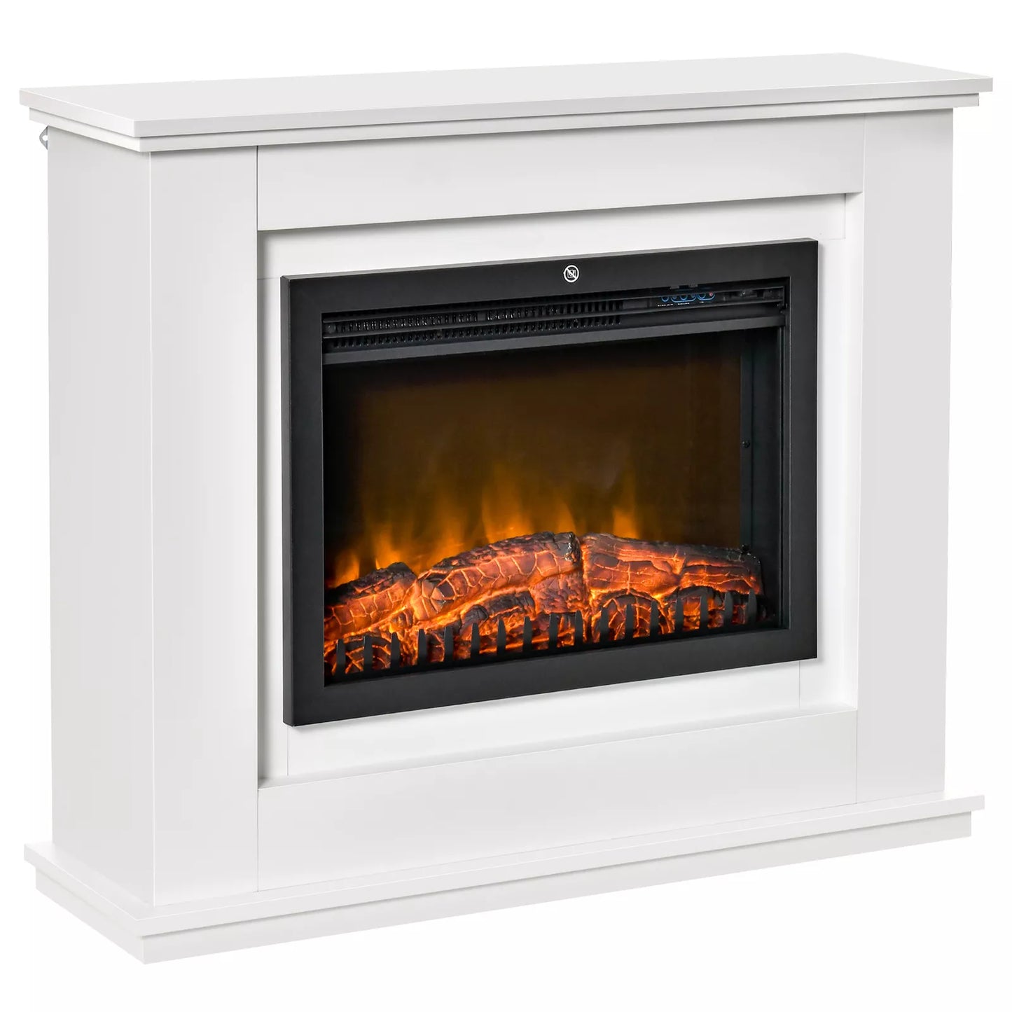 Zoe Free Standing Electric Stove Fire With Mantel