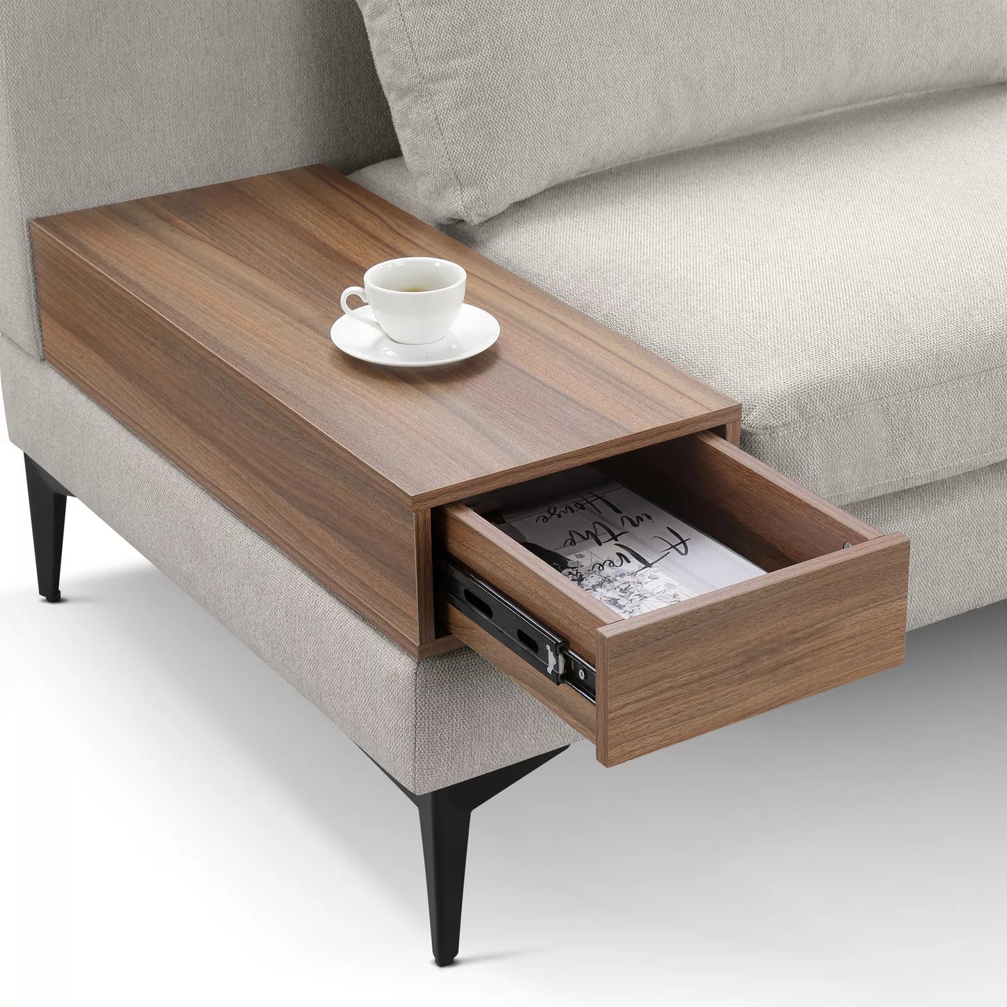 Minimalistic L Shaped Sectional Couch
